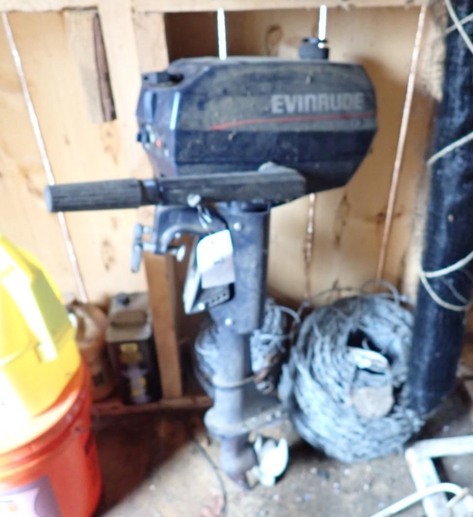 Evinrude 3 HP Outboard Motor (1 of 8)