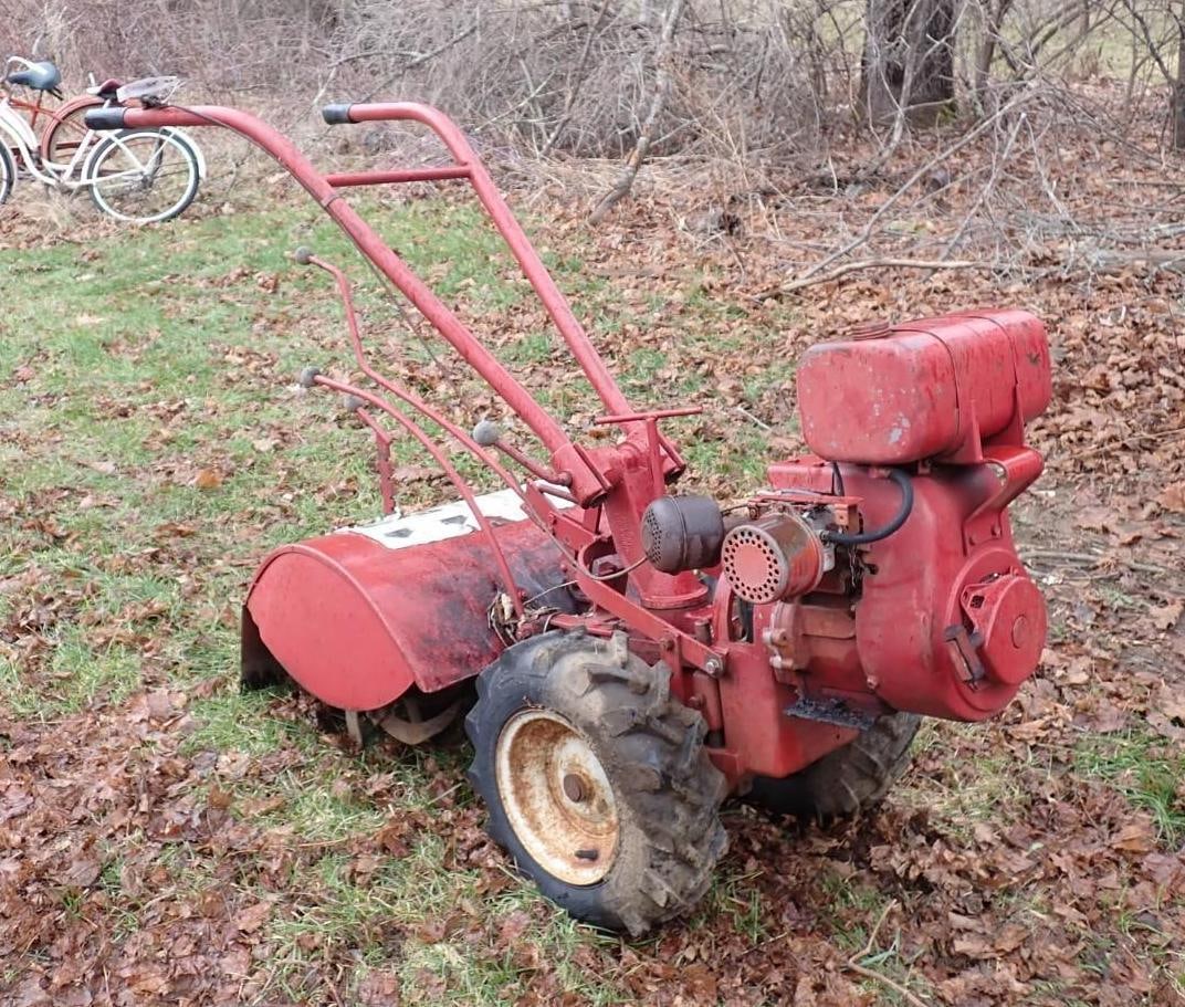 Troy-Bilt Rototiller: Motor Seized, Location: Backyard Tool Shed 