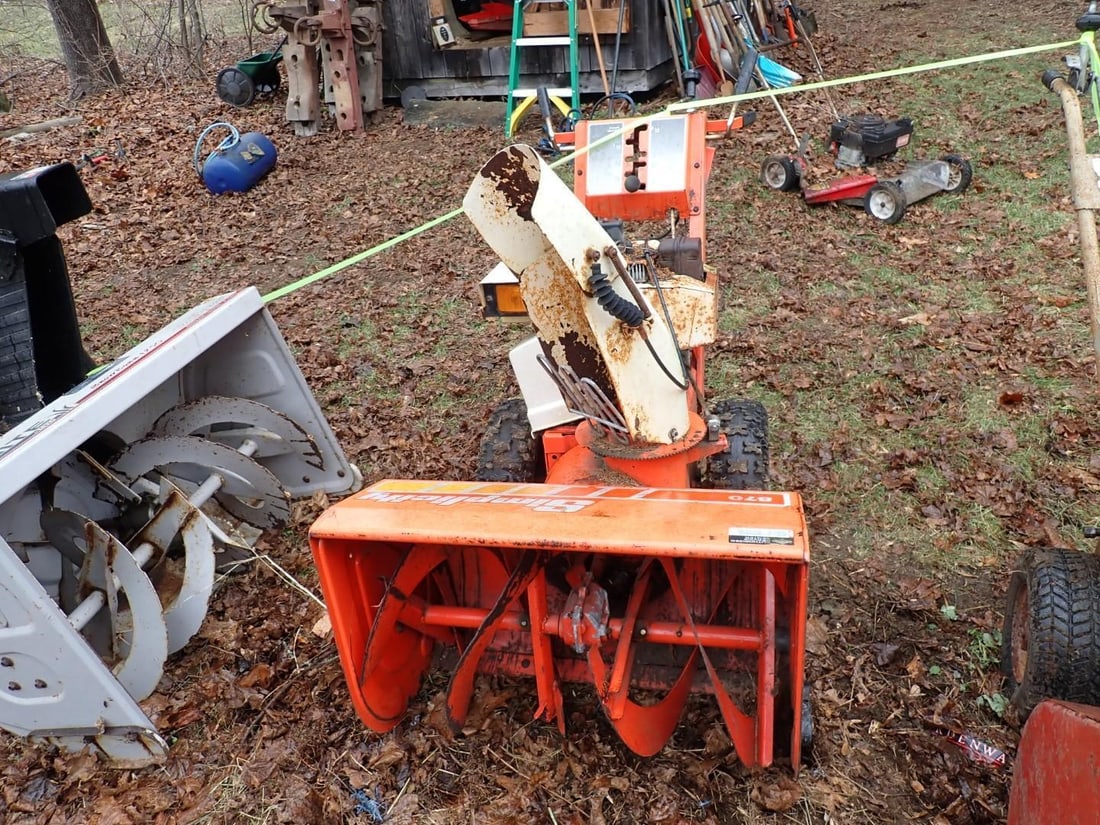 (3) Gas Powered Snowblower Projects - 10