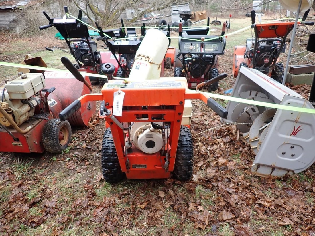 (3) Gas Powered Snowblower Projects - 11