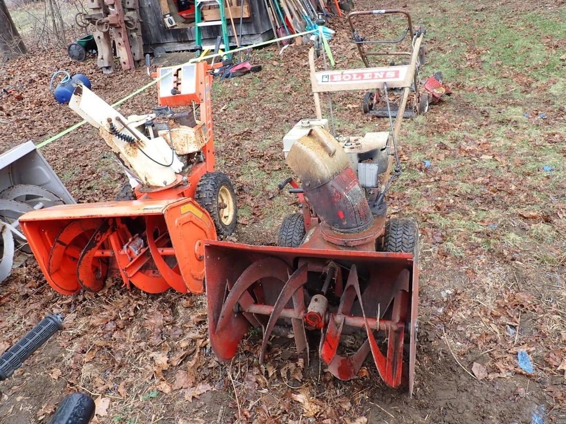 (3) Gas Powered Snowblower Projects - 2