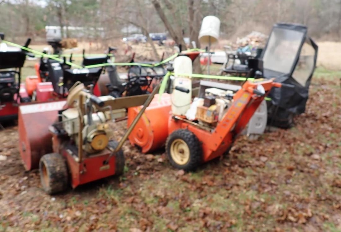 (3) Gas Powered Snowblower Projects - 4