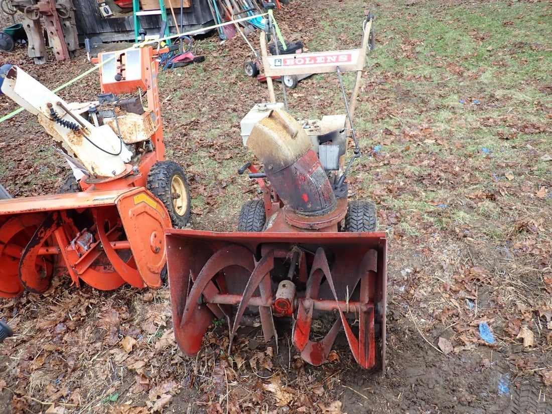 (3) Gas Powered Snowblower Projects - 9