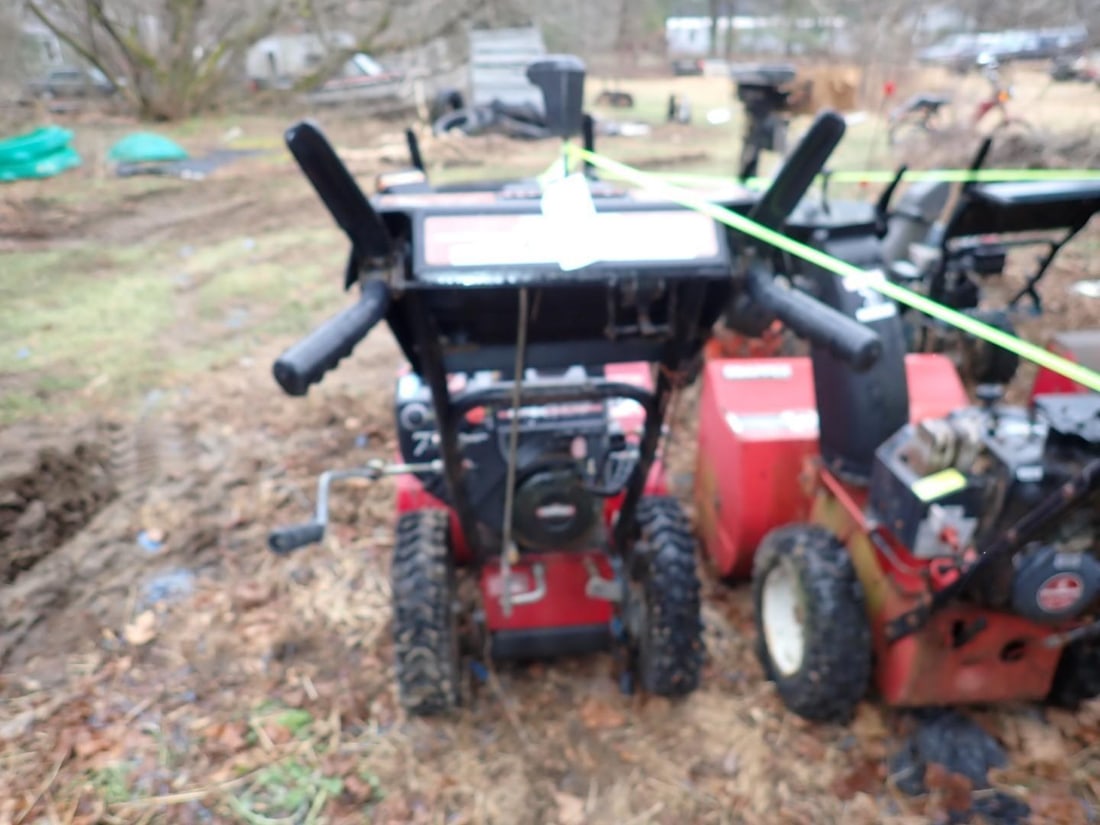 (4) Gas Powered Snowblower Projects - 15