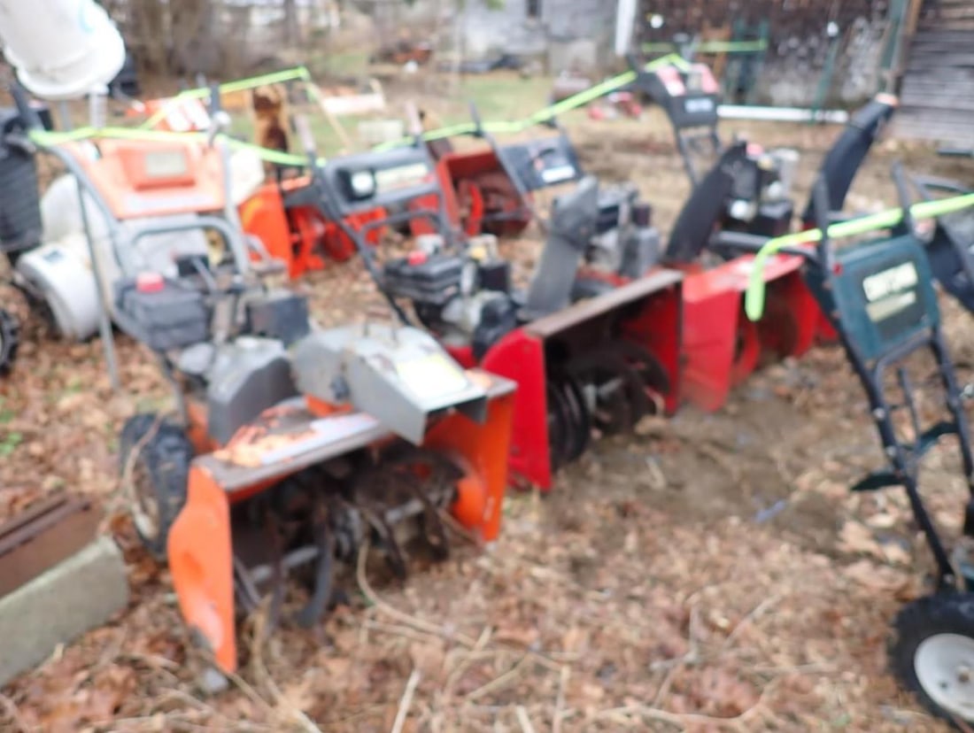 (4) Gas Powered Snowblower Projects (1 of 16)