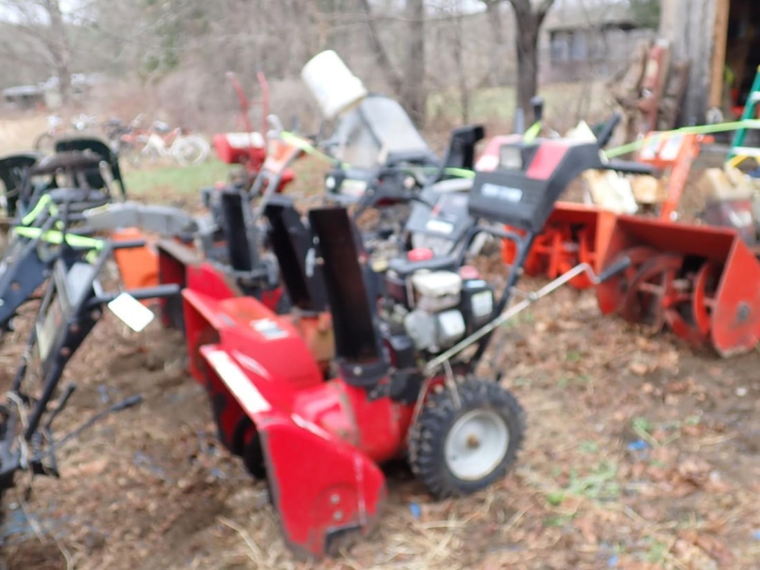 (4) Gas Powered Snowblower Projects - 2