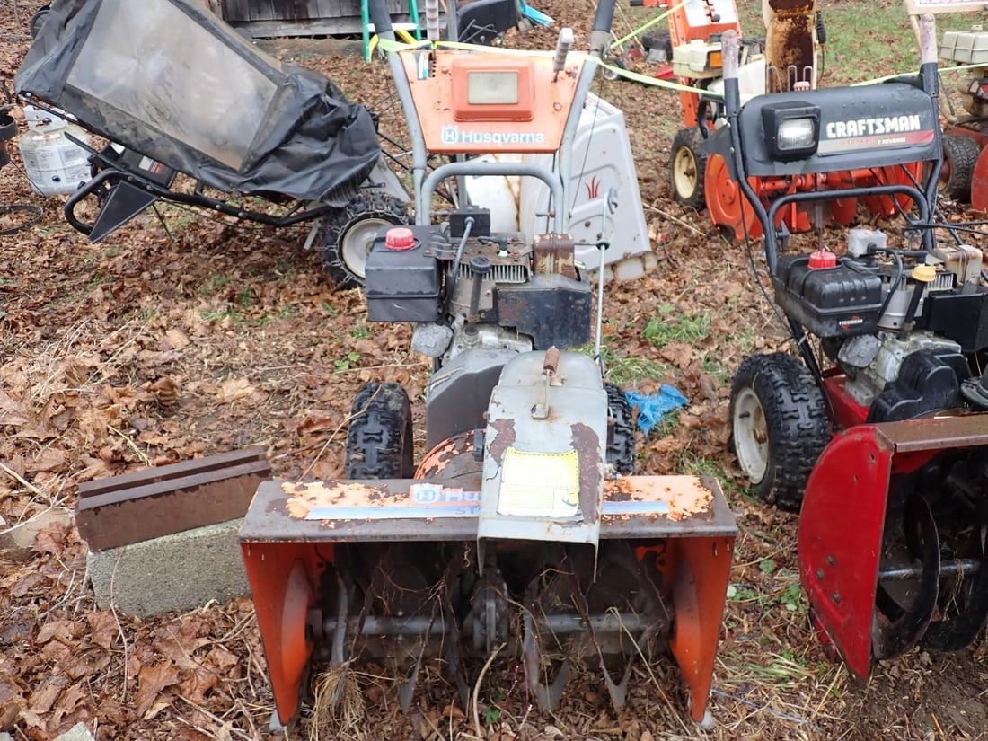 (4) Gas Powered Snowblower Projects - 3
