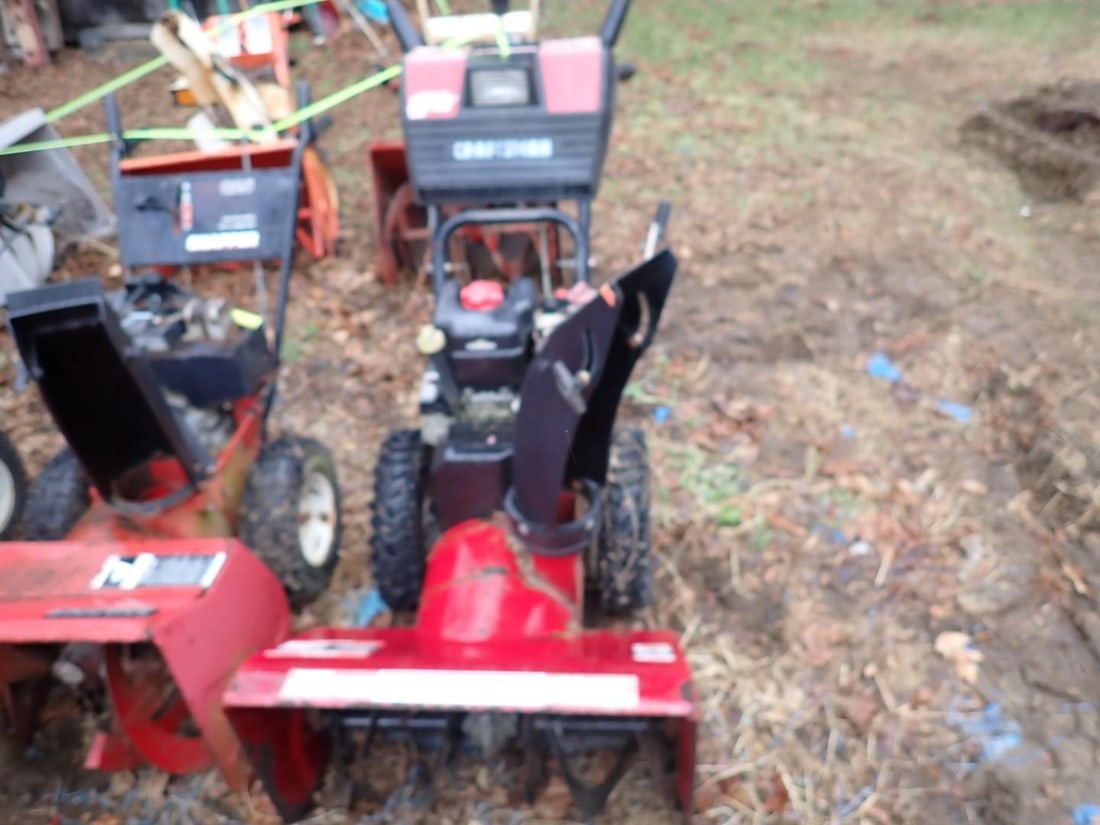 (4) Gas Powered Snowblower Projects - 6