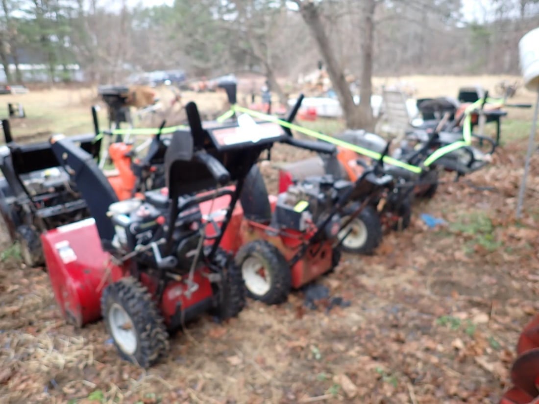 (4) Gas Powered Snowblower Projects - 7