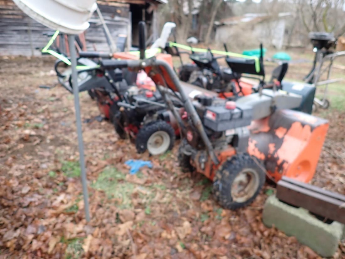 (4) Gas Powered Snowblower Projects - 8