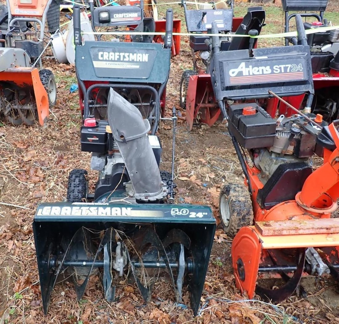(3) Gas Powered Snowblower Projects - 5
