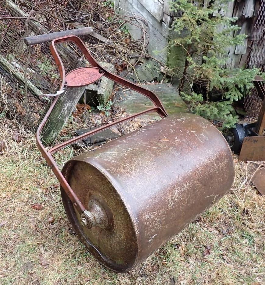 Dunham Water Weight Roller: 24" wide, Location: Backyard 