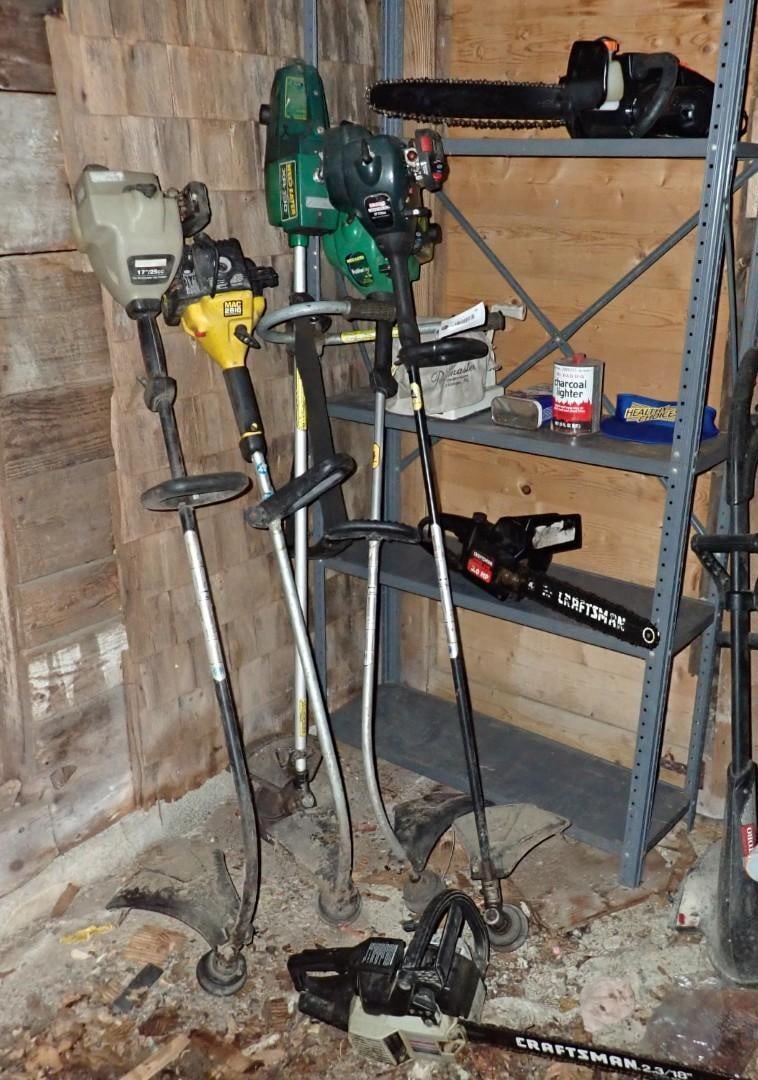 Weed Wackers & Chainsaws - 3