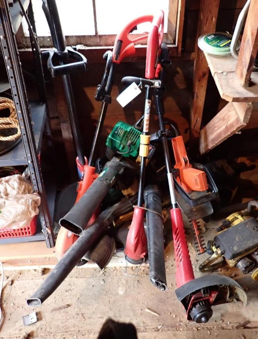 Electric String Trimmers & Gas Blowers - 3