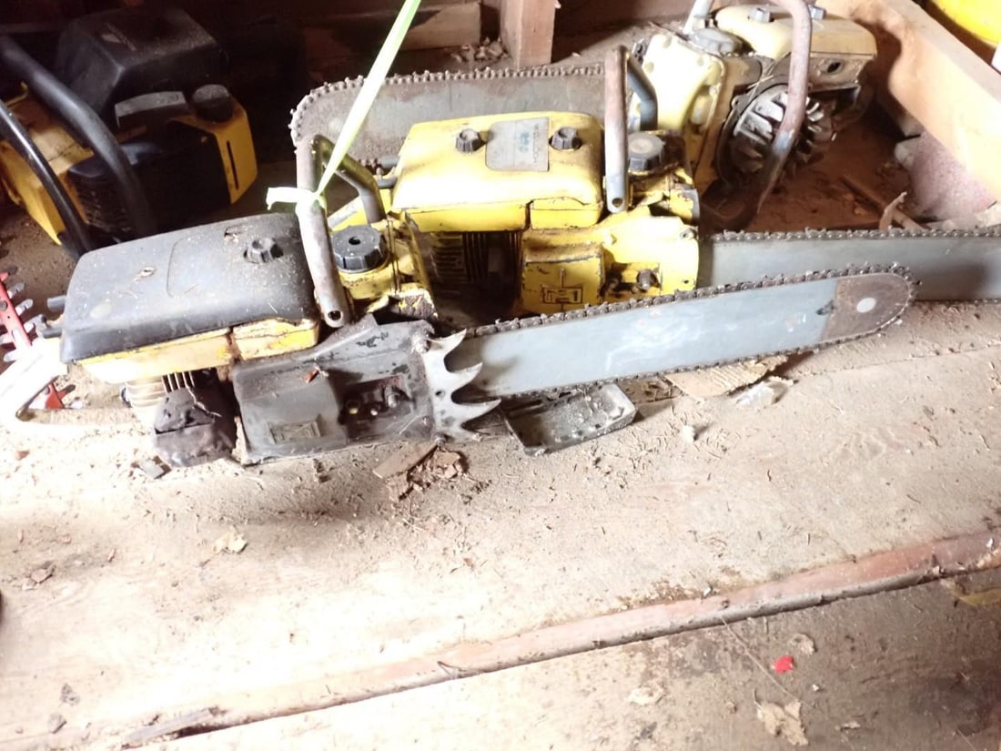 (10) Vintage McCulloch Chainsaws - 12