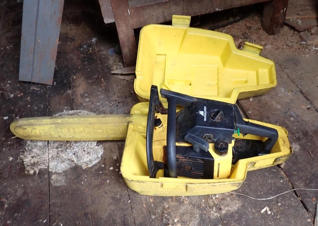 (10) Vintage McCulloch Chainsaws - 14