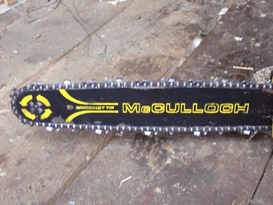 (10) Vintage McCulloch Chainsaws - 16