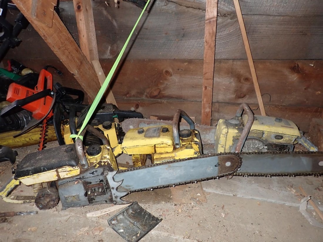 (10) Vintage McCulloch Chainsaws - 7