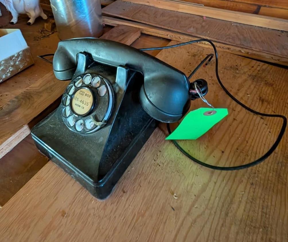 Western Electric Dial Telephone - 3