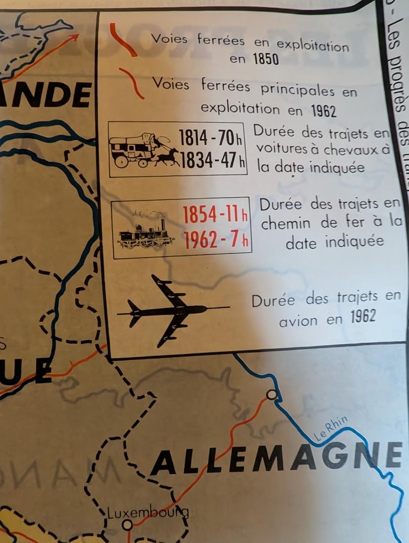 (12+/-) Vintage French World Maps - 9