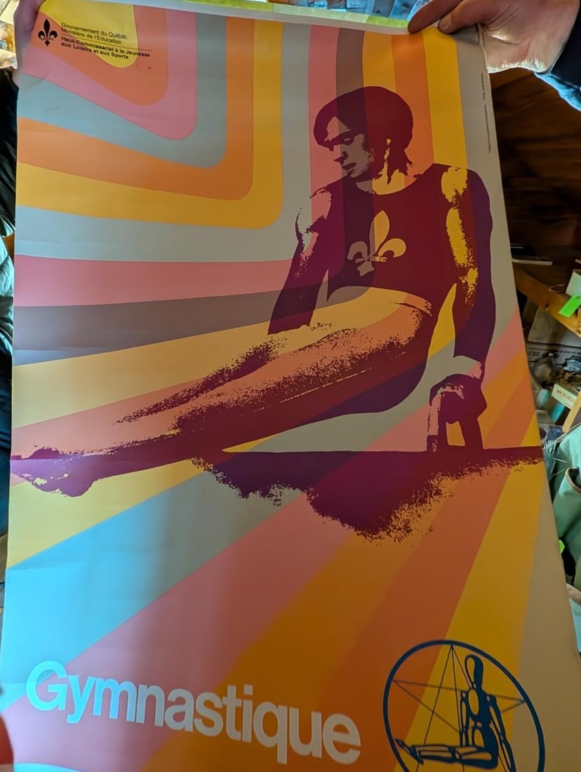 (5) Vintage Quebec Gymnasium Posters - 4