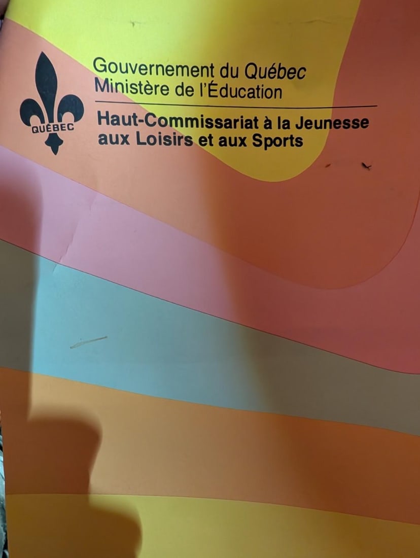 (5) Vintage Quebec Gymnasium Posters - 5