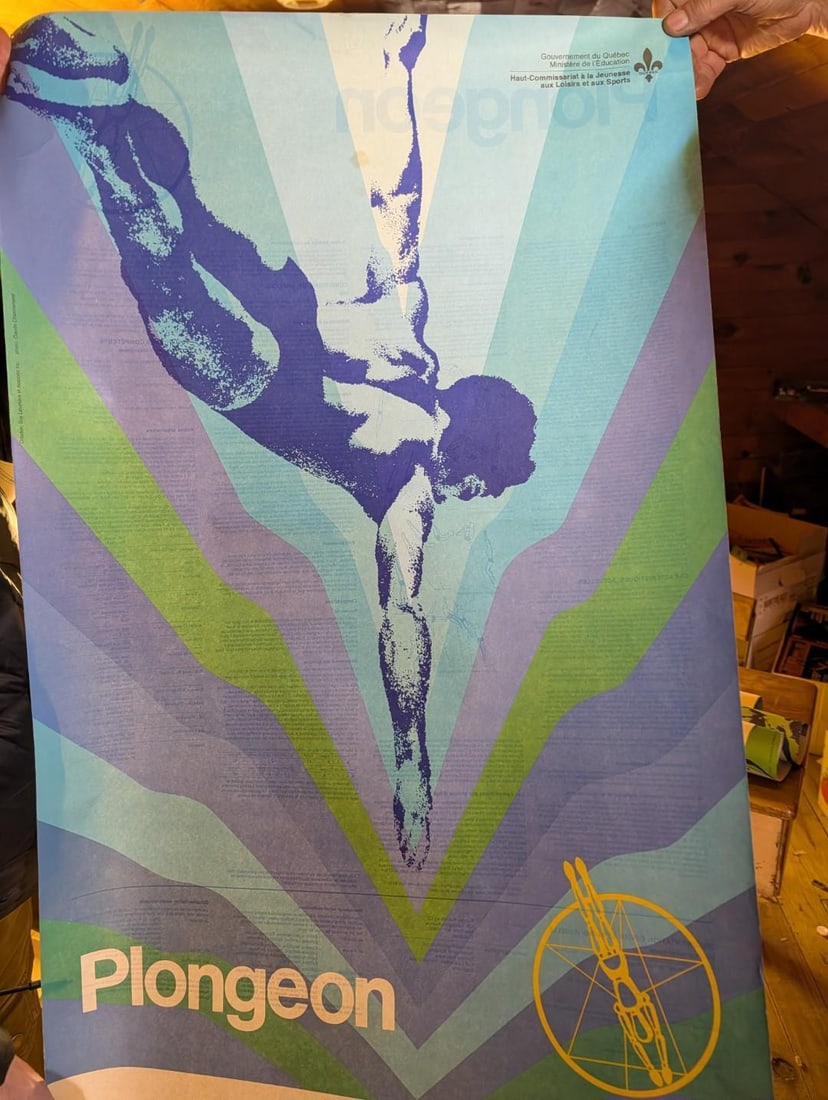 (5) Vintage Quebec Gymnasium Posters - 9