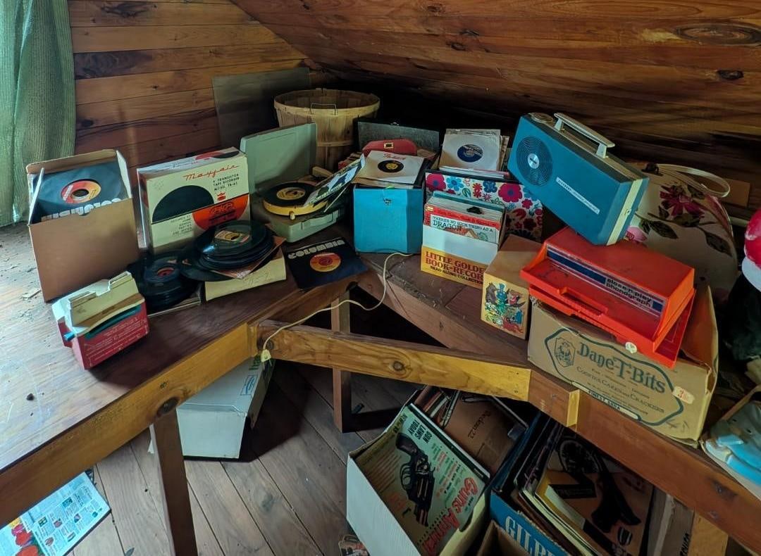 (100+/-) 45 LP Records (1 of 20)