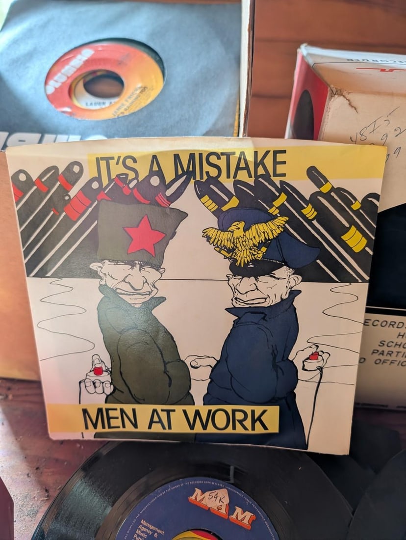 (100+/-) 45 LP Records - 8