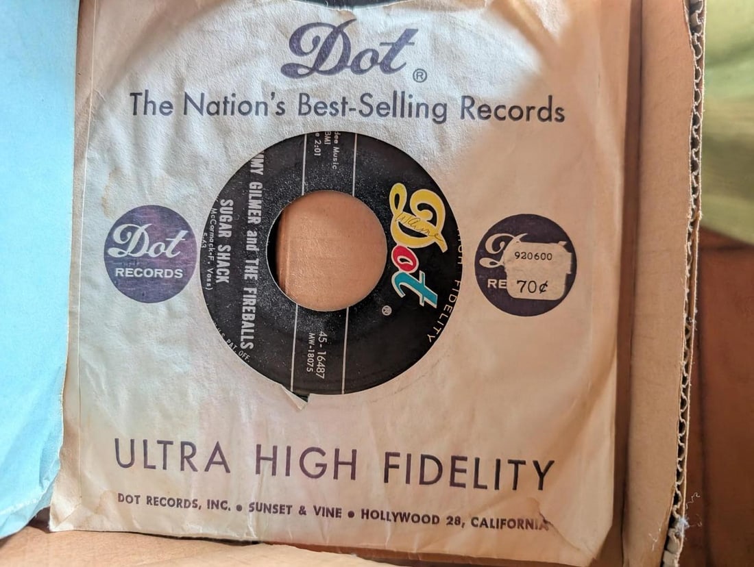 (100+/-) 45 LP Records - 9