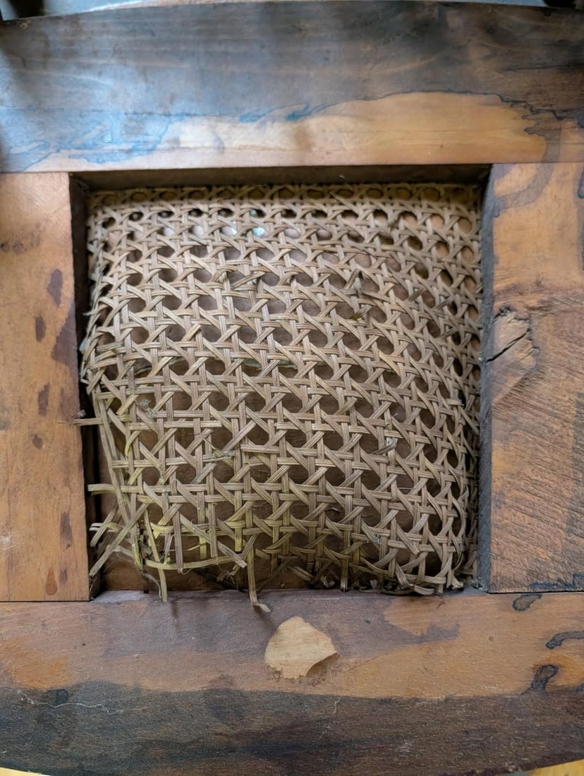 (2) Oak Pressed Back Chairs - 8