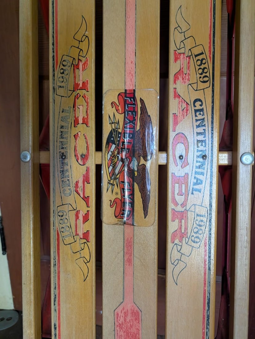 (4) Vintage Runner Sleds - 3