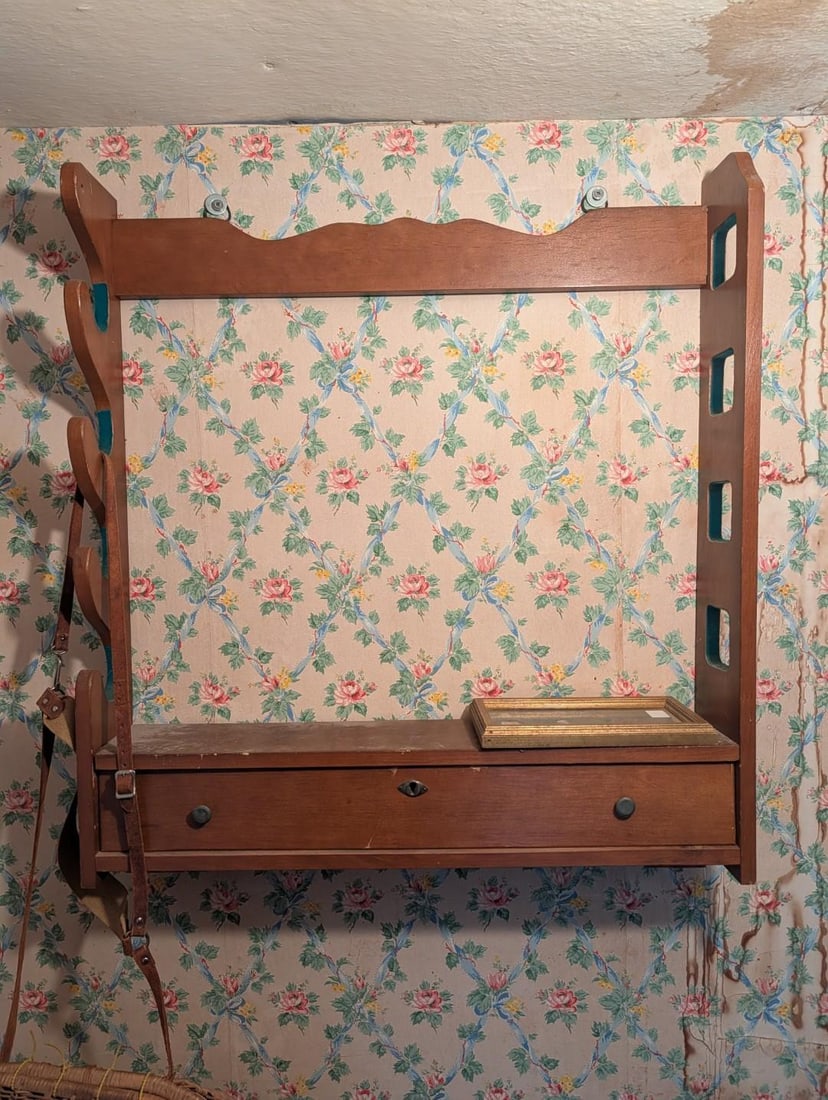 (3) Wall Mount Firearm Racks - 3