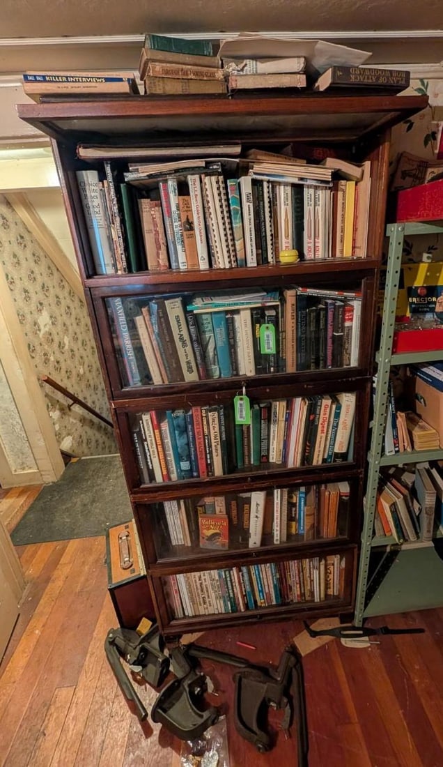 5-Tier Barristers Glass Front Bookcase (1 of 4)