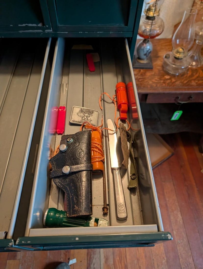 (2) 10 & 11-Drawer Steel Cabinets - 5