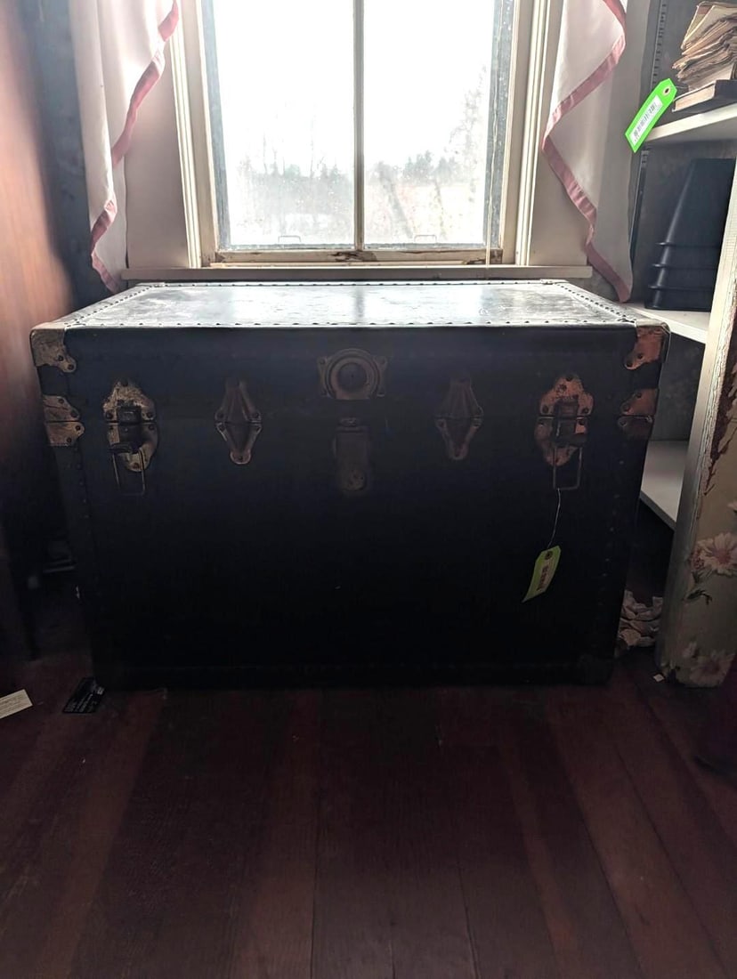 Antique Steamer Trunk - 2