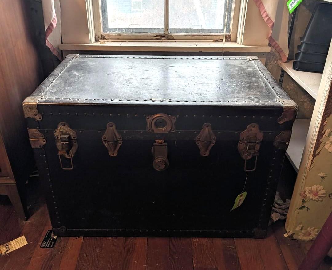 Antique Steamer Trunk - 3