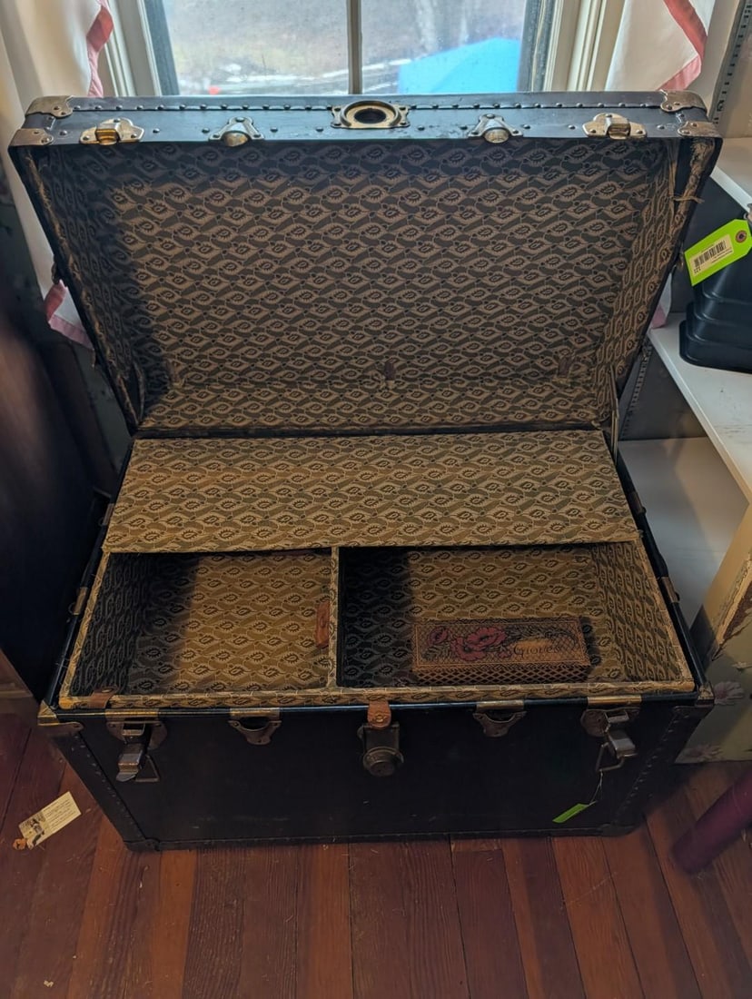 Antique Steamer Trunk - 5