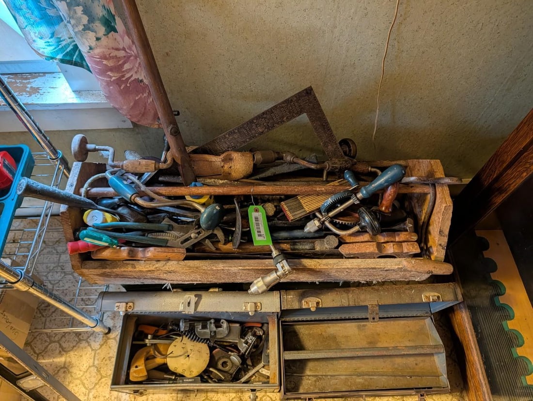 Asst. Carpentry Tools & Toolboxes - 4