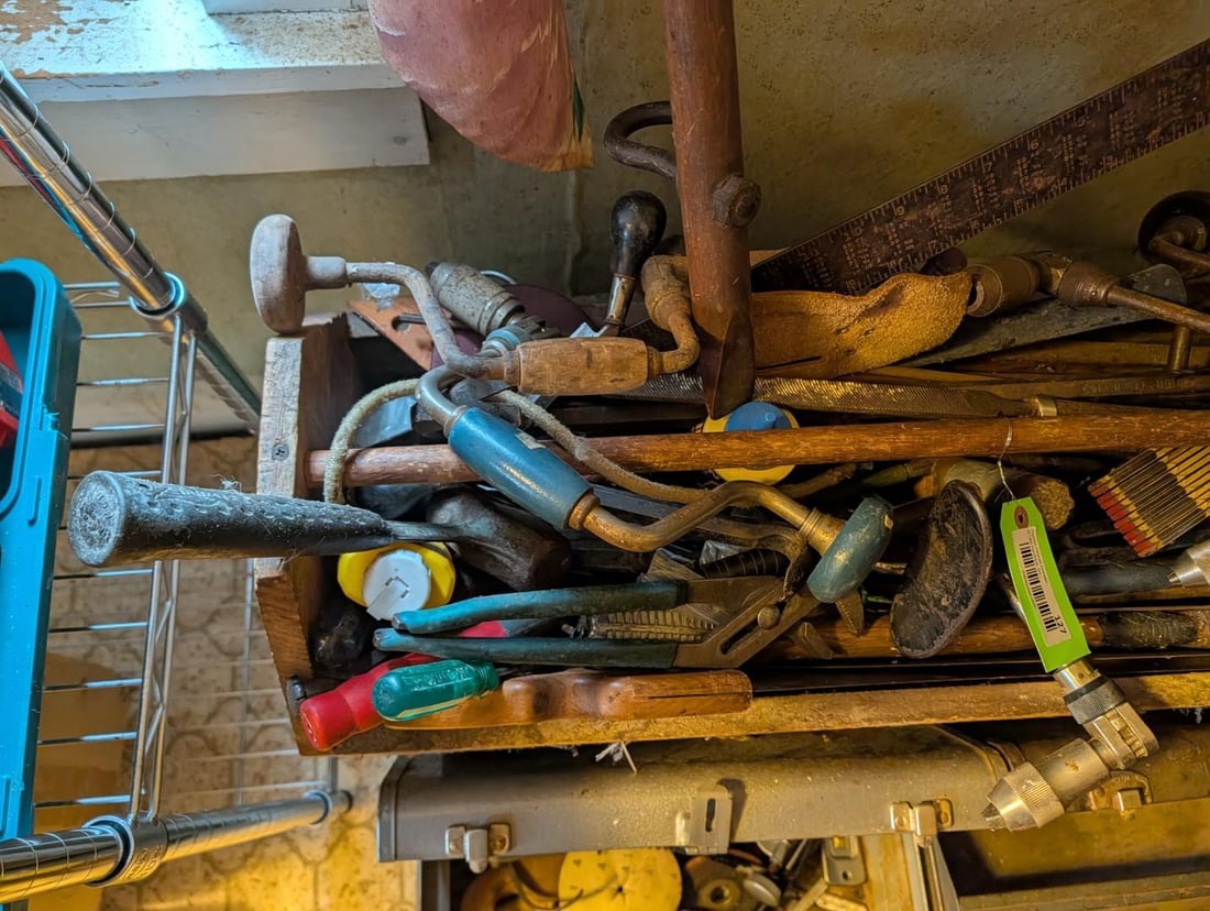 Asst. Carpentry Tools & Toolboxes - 5