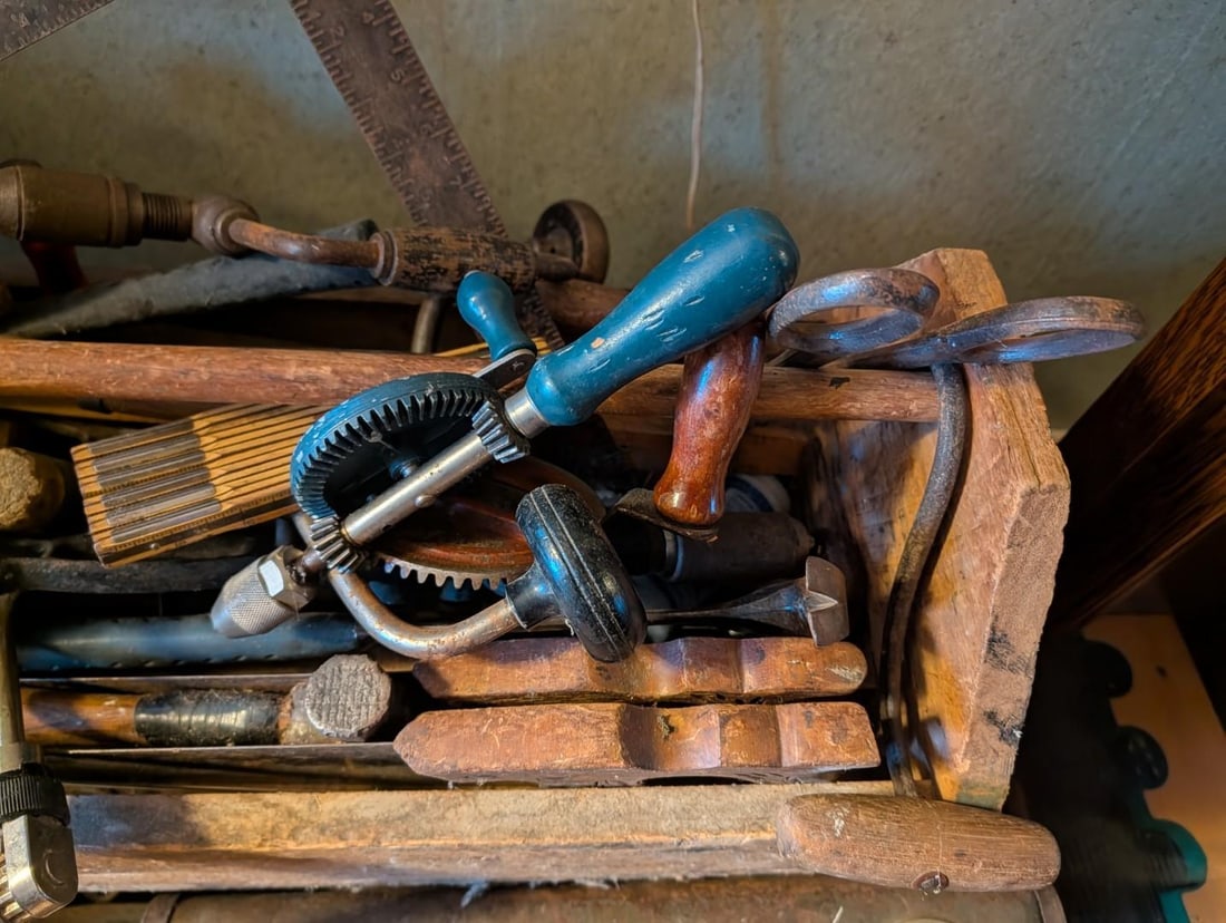 Asst. Carpentry Tools & Toolboxes - 6