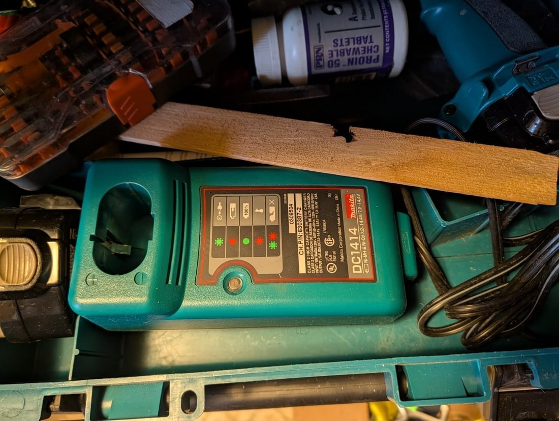 (4) Asst. Cordless Tools - 8