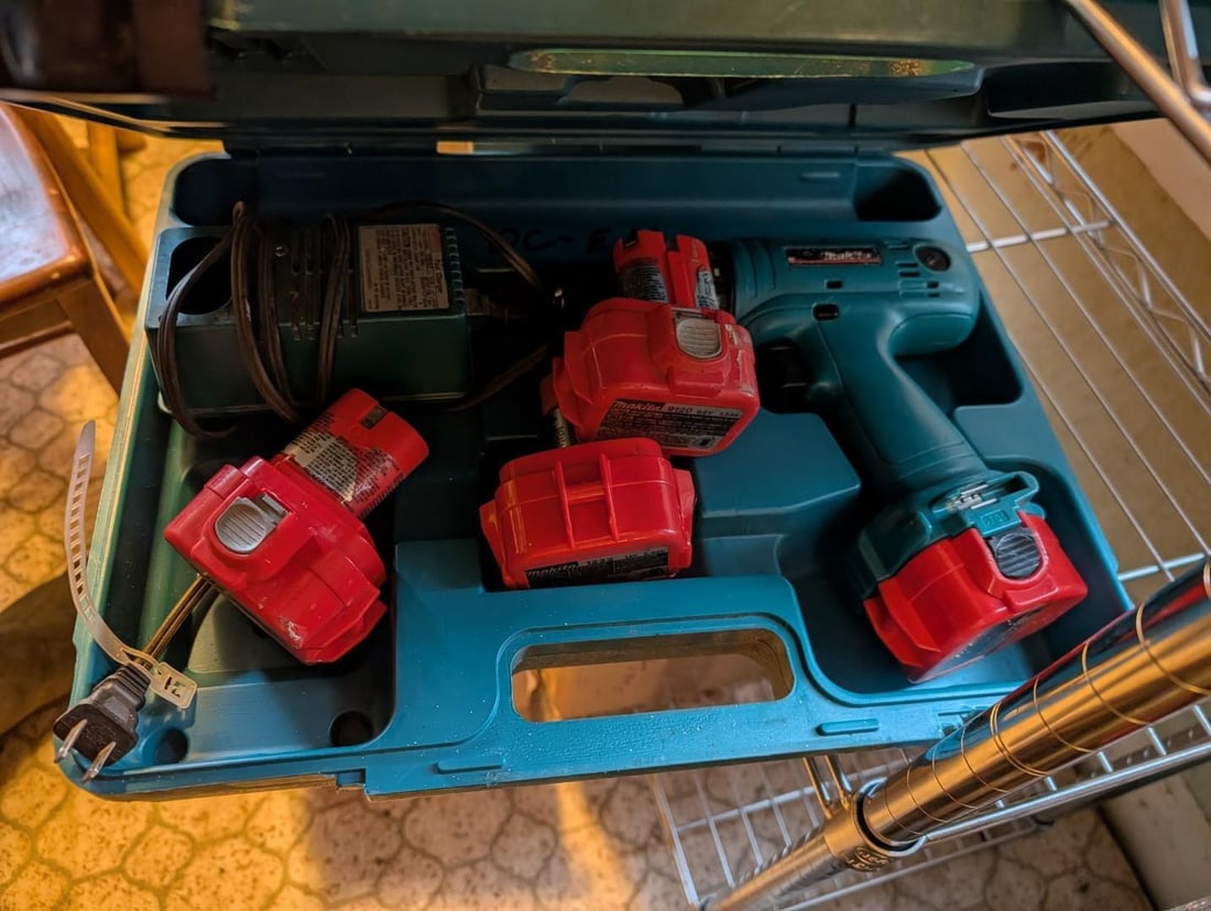 (4) Asst. Cordless Tools - 9