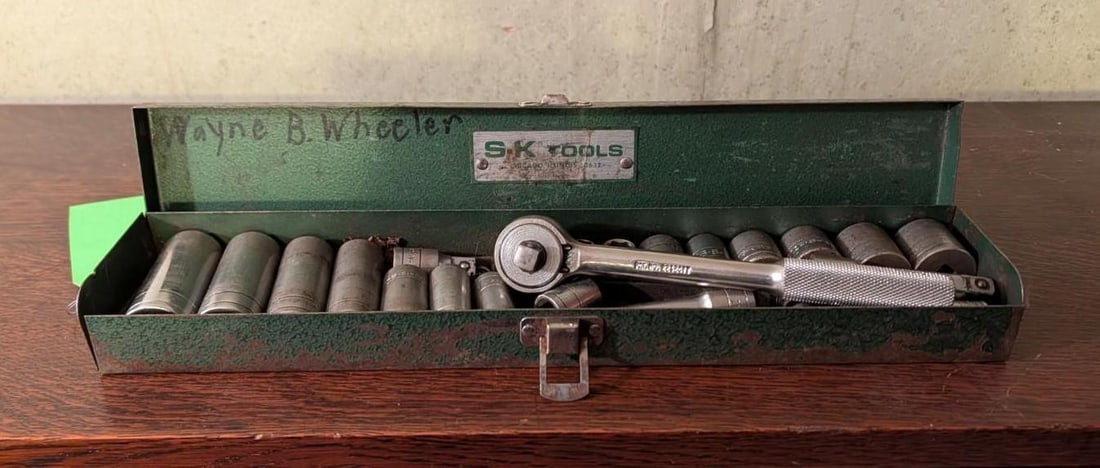 SK 3/8" Drive Sockets w/ Box: SK 3/8" Drive Sockets w/ Box 