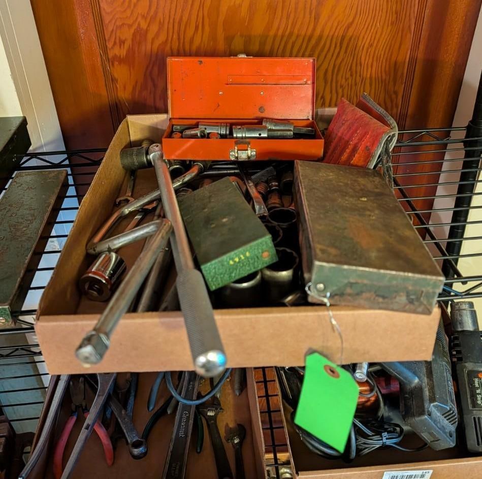 SK 1/2" Drive Deep Sockets w/ Box: 15/16" -1/2" 