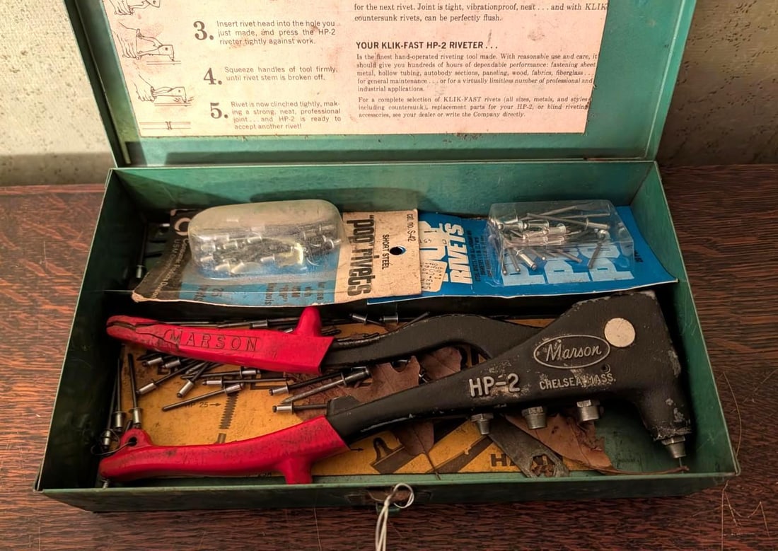 Marson Clip Fast HP2 Rivet Gun (1 of 3)