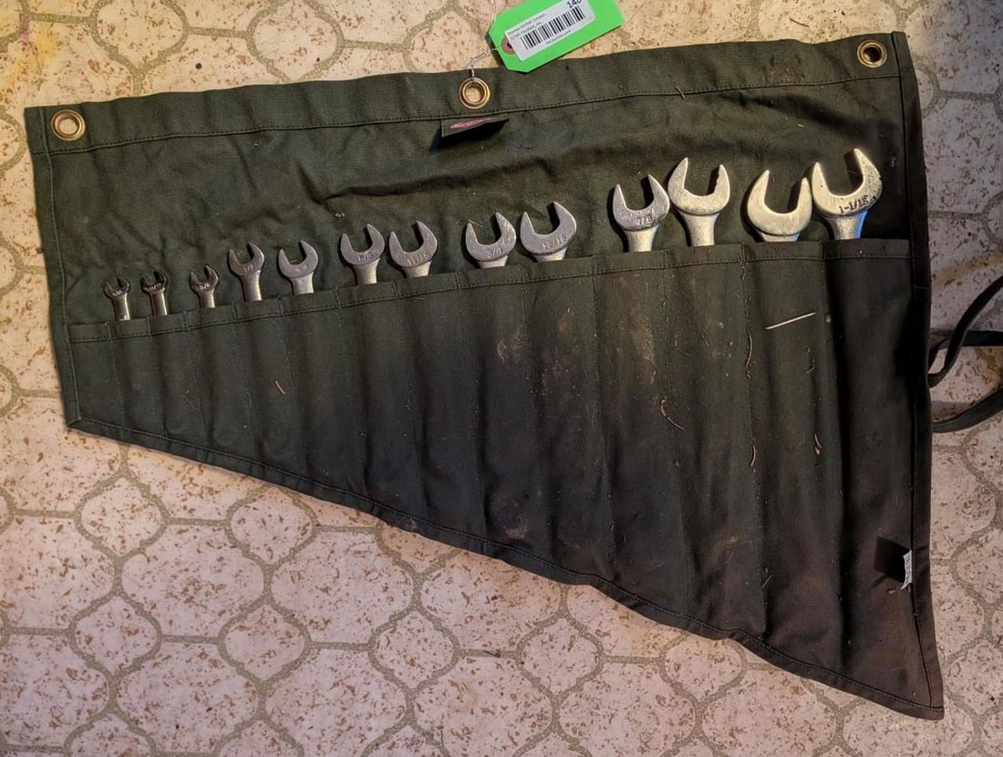 (13) Pc. Craftsman SAE Combo Wrench Set: 1 1/16"-5/16" 