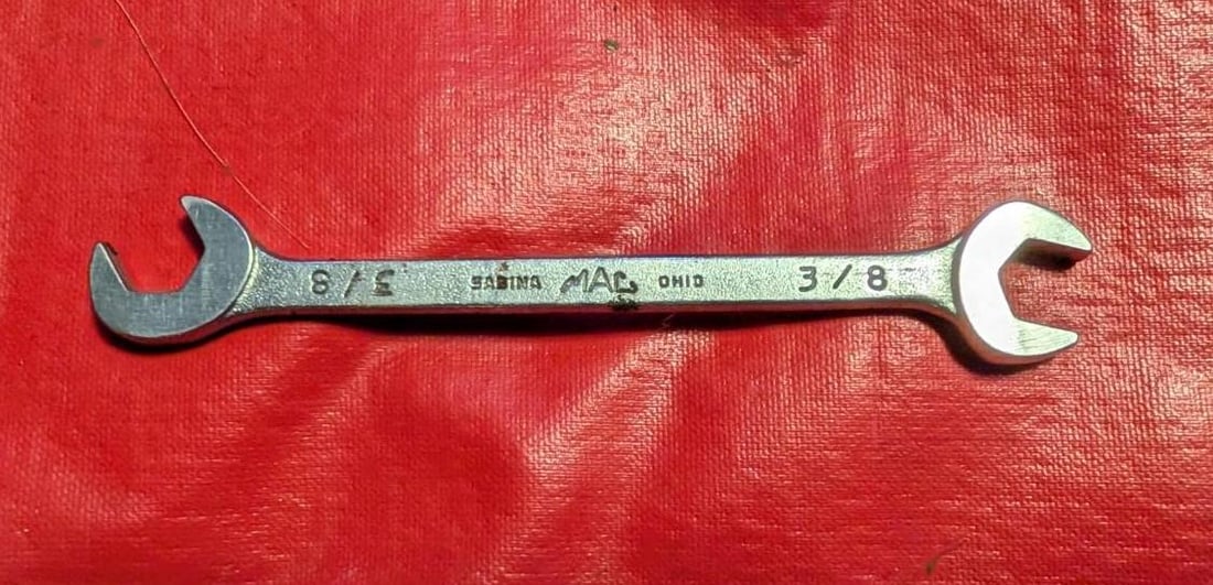 (17) Pc. MAC SAE Offset Open Wrench Set - 6