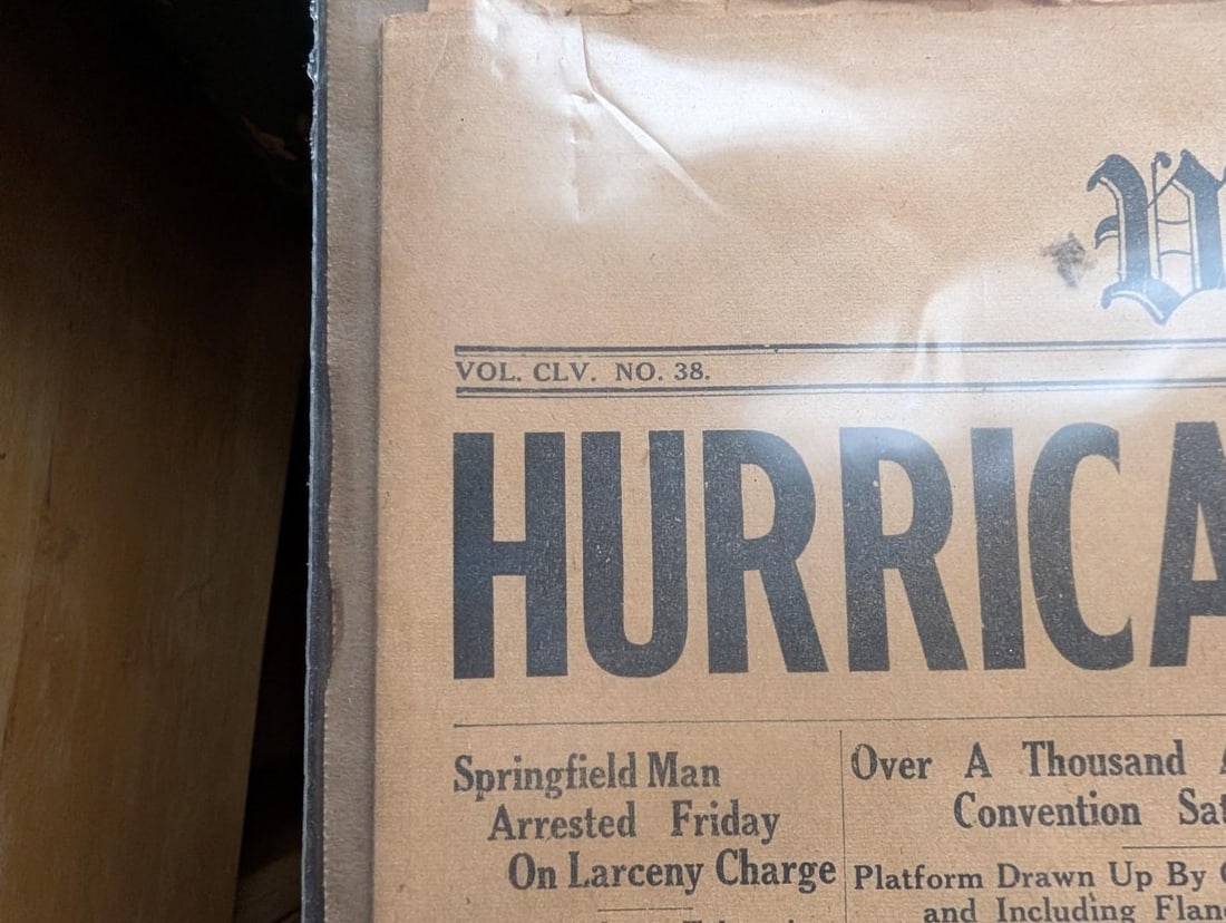 (2) Antique Newspapers - 5