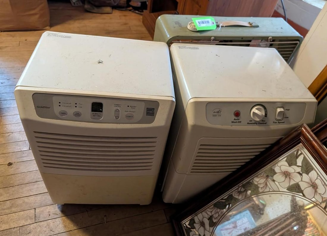 (2) Dehumidifiers & Fan - 2